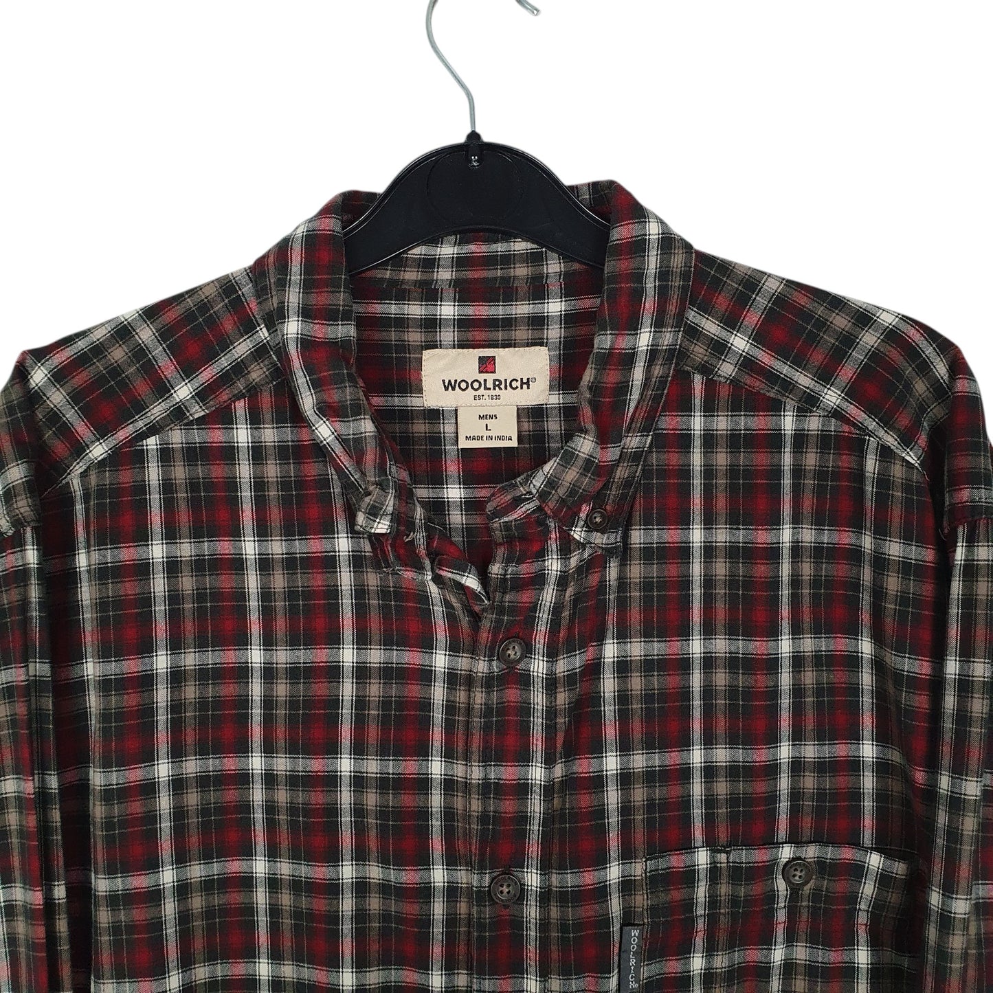 Mens Grey Woolrich   Shirt