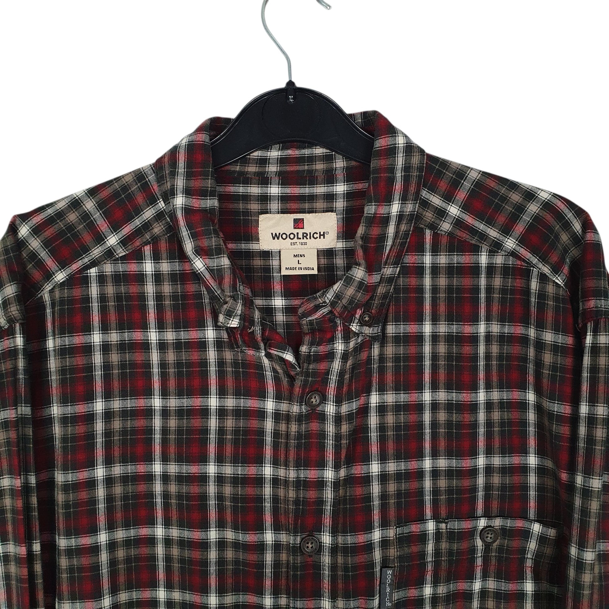 Mens Grey Woolrich   Shirt