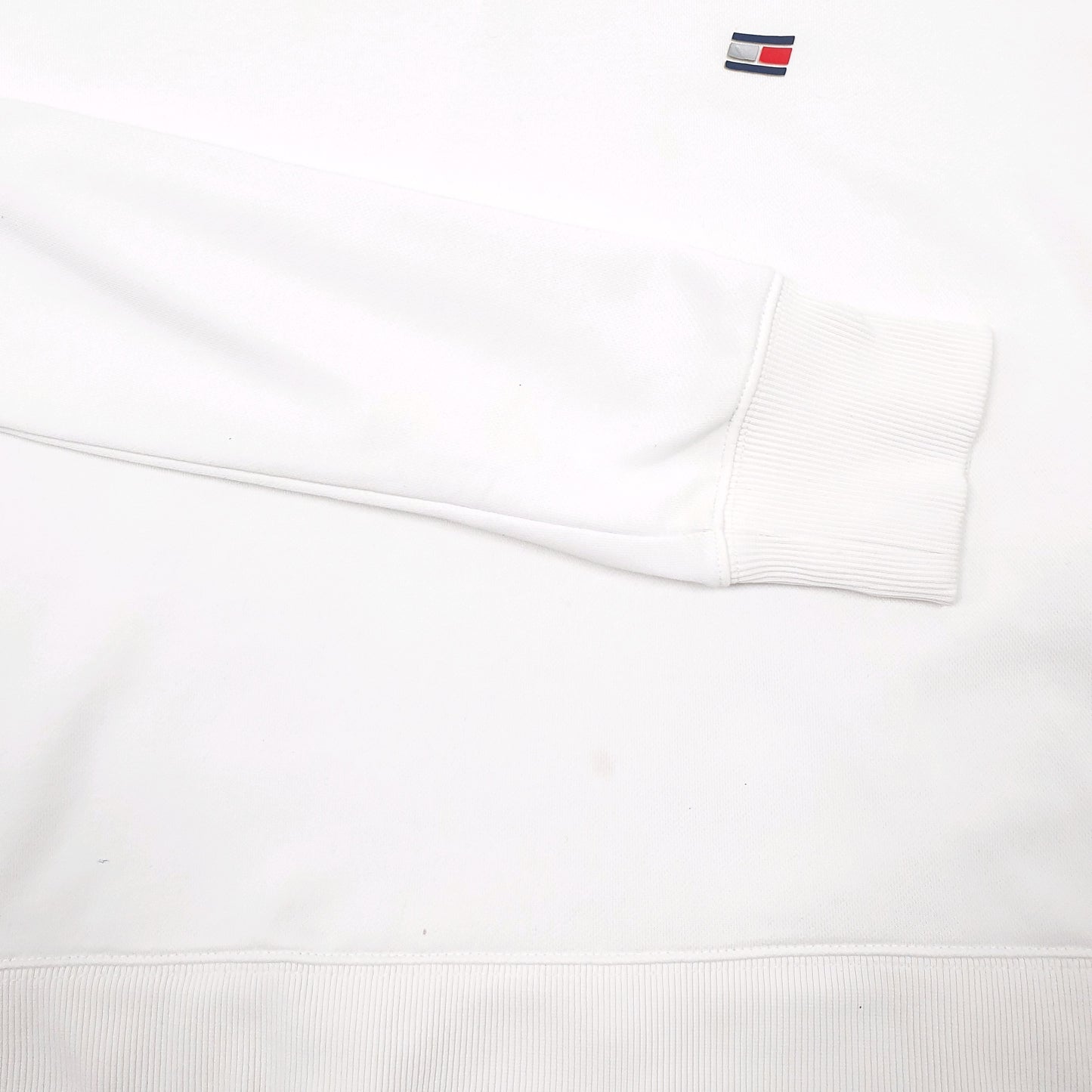 Womens White Tommy Hilfiger  Hoodie Jumper