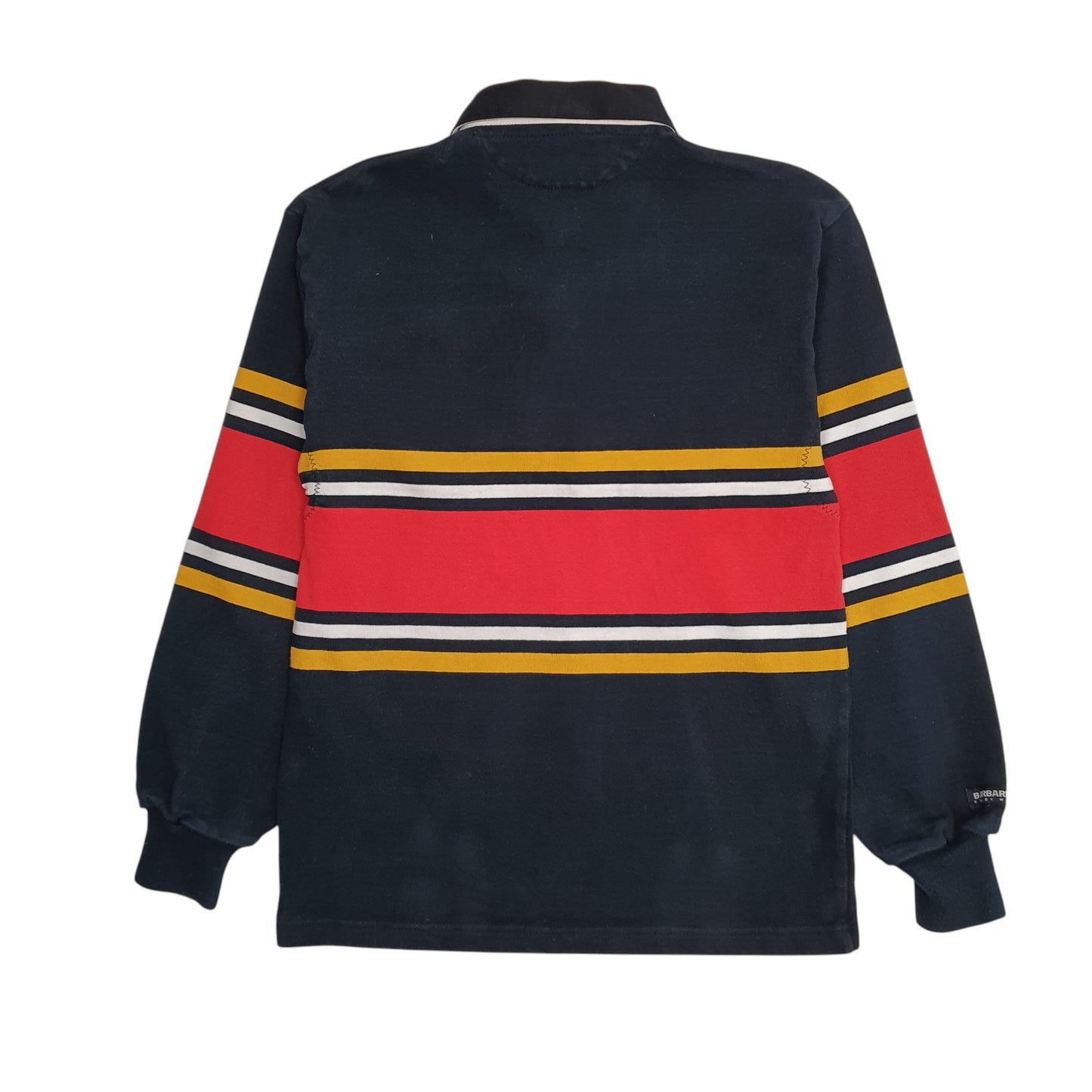 Mens Black Barbarian Guelph University Rugby  Polo Shirt