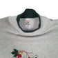 Mens Grey Fruit Of The Loom Vintage 90s Crewneck Jumper