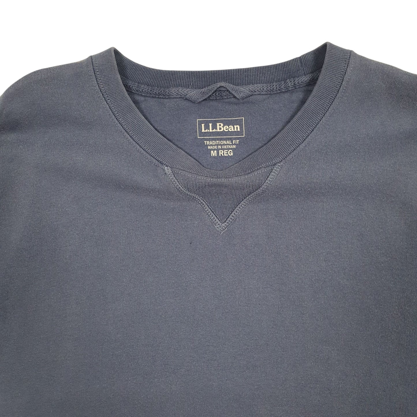 Mens Blue L.L.Bean  Crewneck Jumper