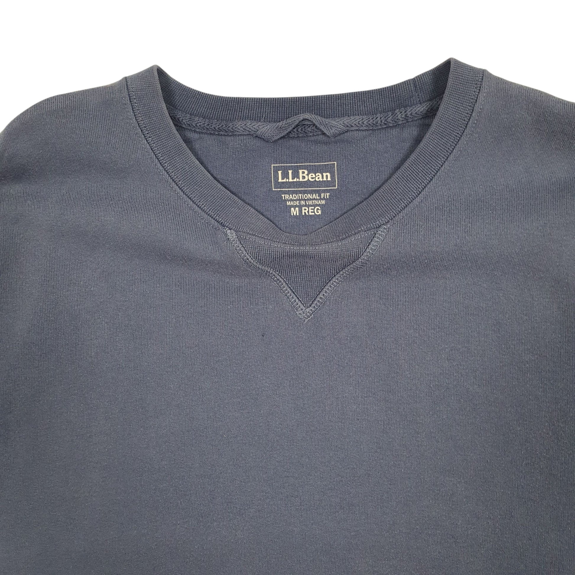 Mens Blue L.L.Bean  Crewneck Jumper