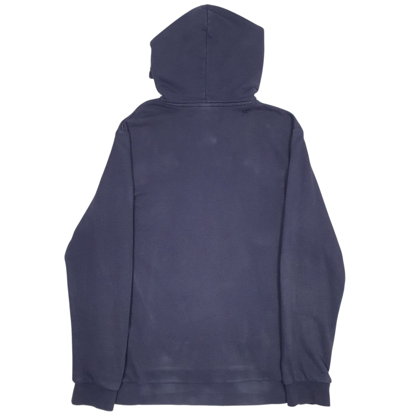 Mens Navy Adidas Spellout Hoodie Jumper