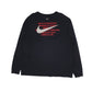 Mens Black Nike Godess of Victory Cardigan T Shirt