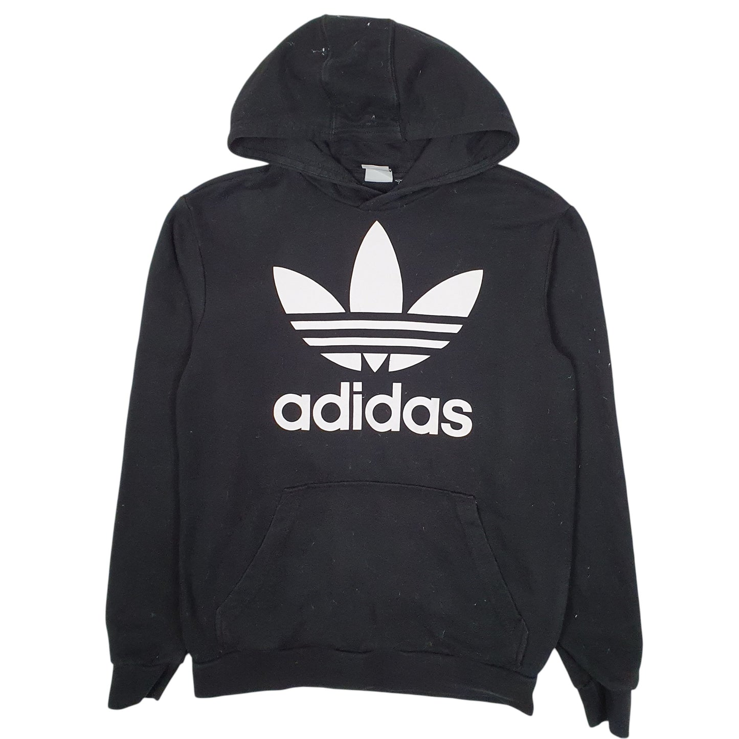 Mens Black Adidas Originals Hoodie Jumper