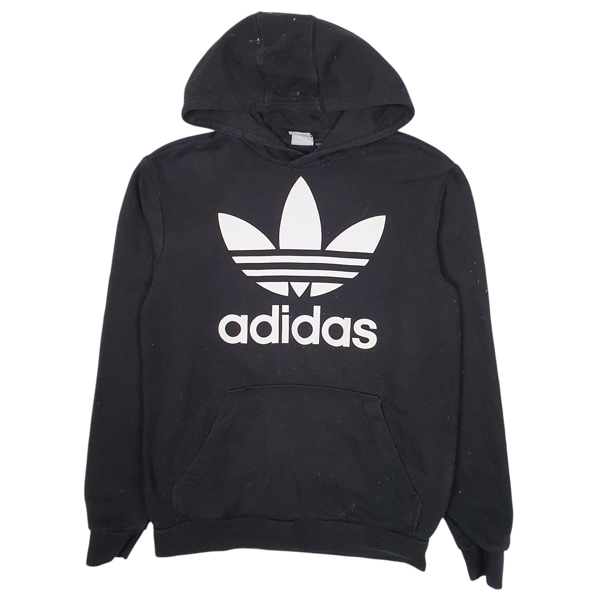 Mens Black Adidas Originals Hoodie Jumper