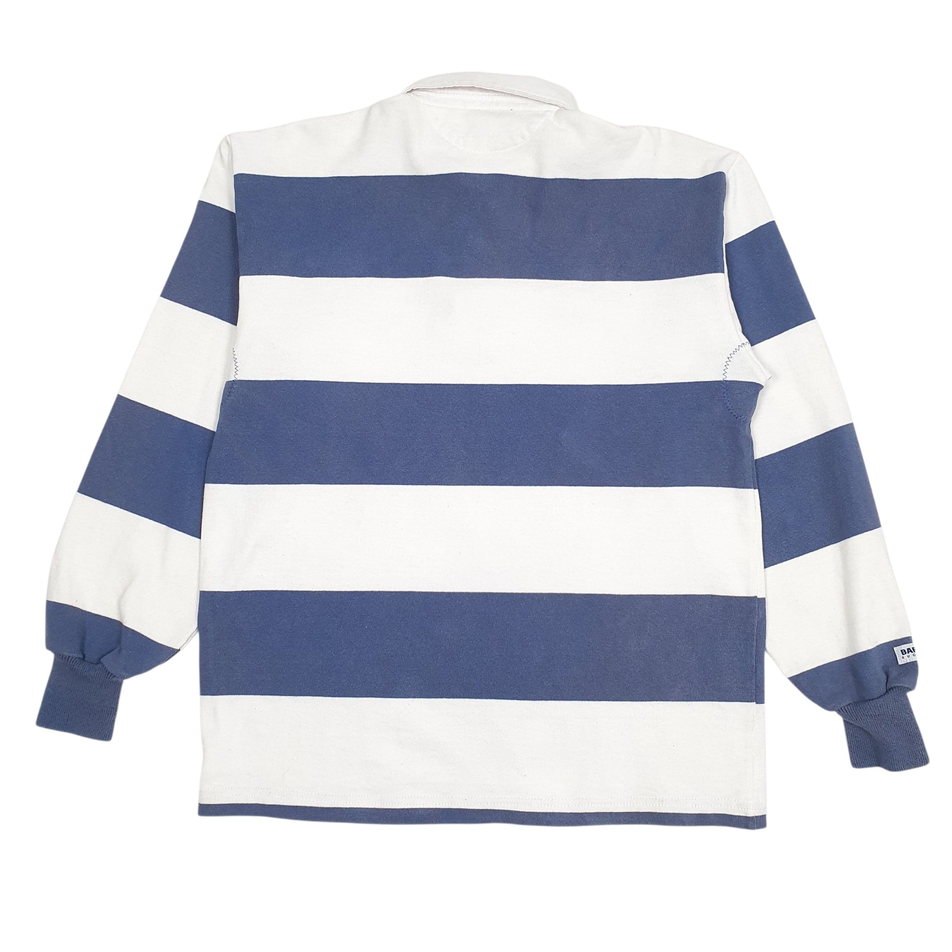 Mens White Barbarian   Polo Shirt