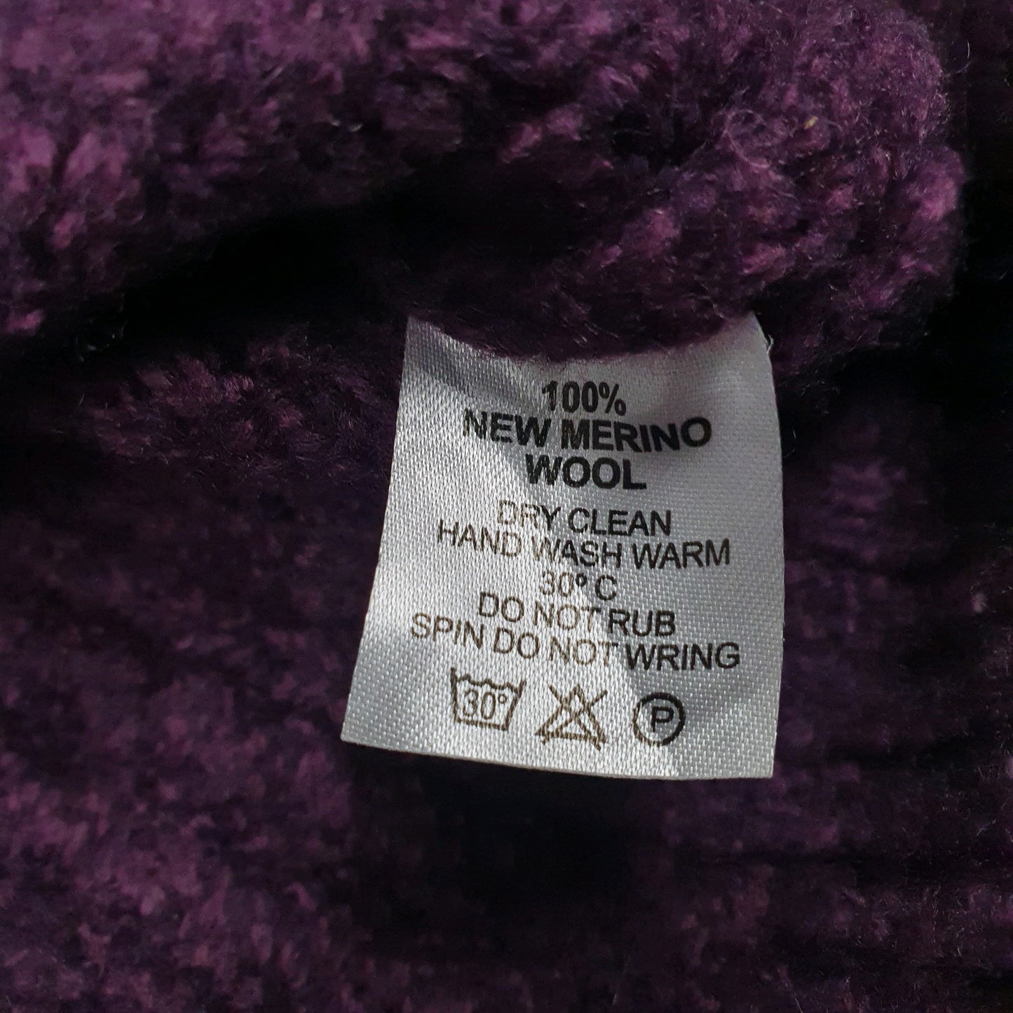 Womens Purple Original Aran Co. Knitwear  Coat