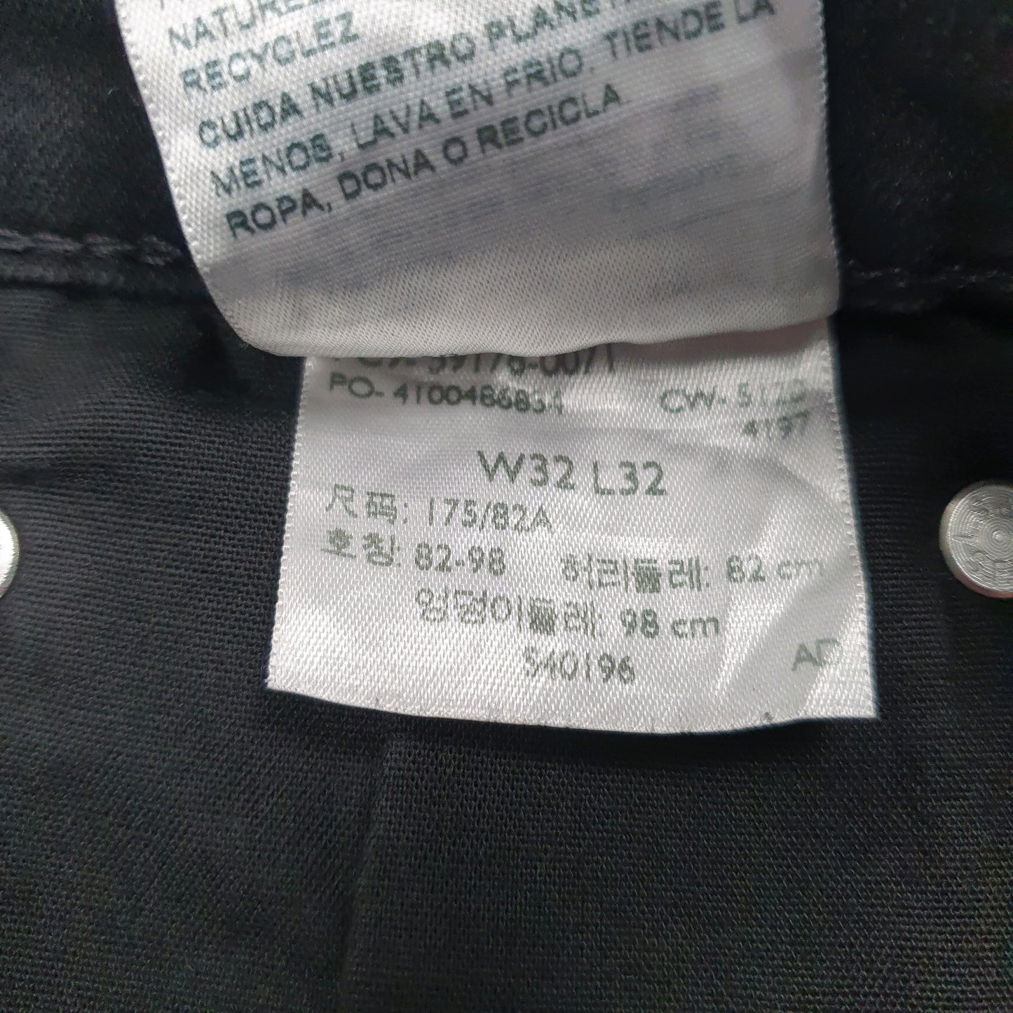 Mens Black Levis   Jeans