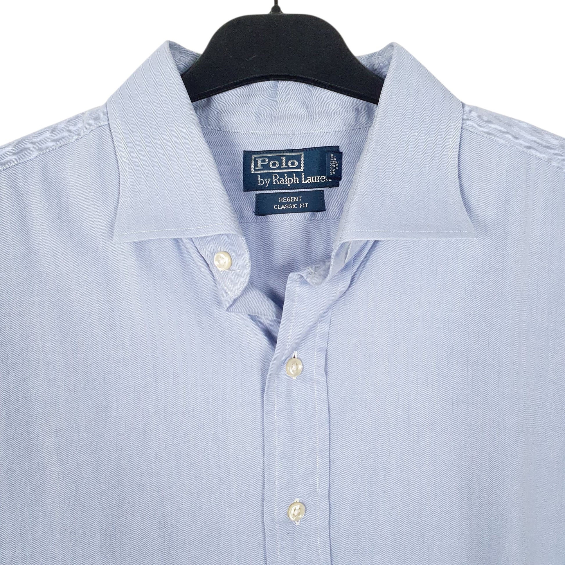 Mens Blue Polo Ralph Lauren Regent  Shirt