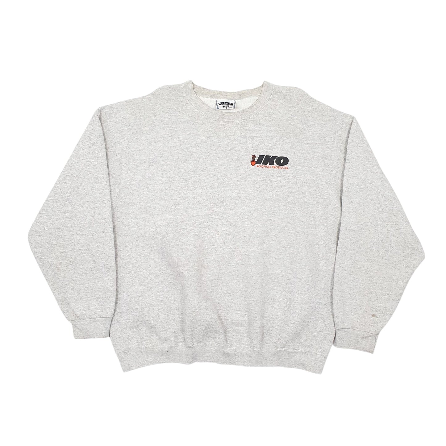 Mens Grey Lee Vintage 90s Made In USA Crewneck Jumper