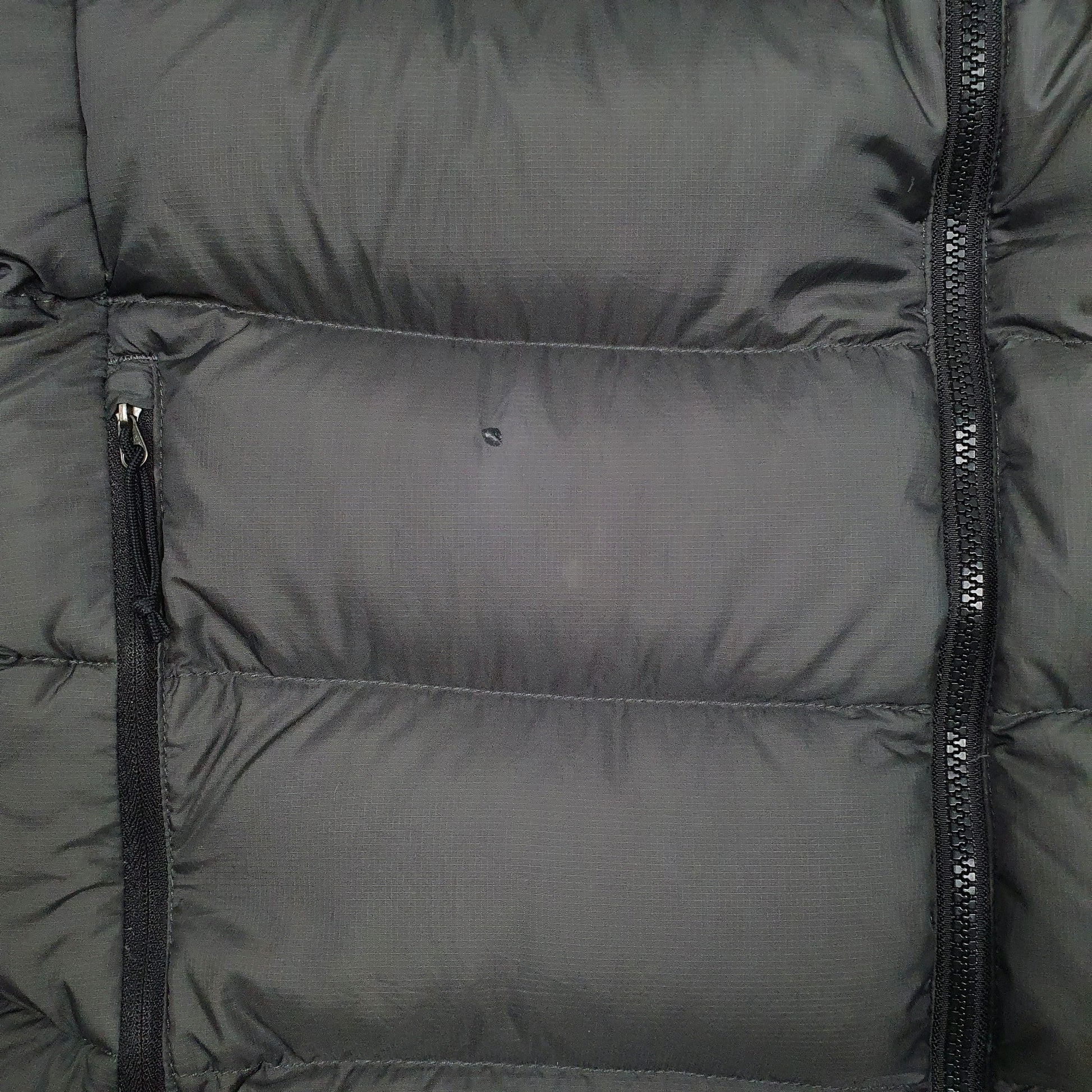 Mens Grey The North Face Nuptse  Coat