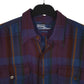 Mens Purple Polo Ralph Lauren Vintage 90s Plaid  Shirt