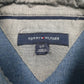 Mens Blue Tommy Hilfiger  Hoodie Polo Shirt