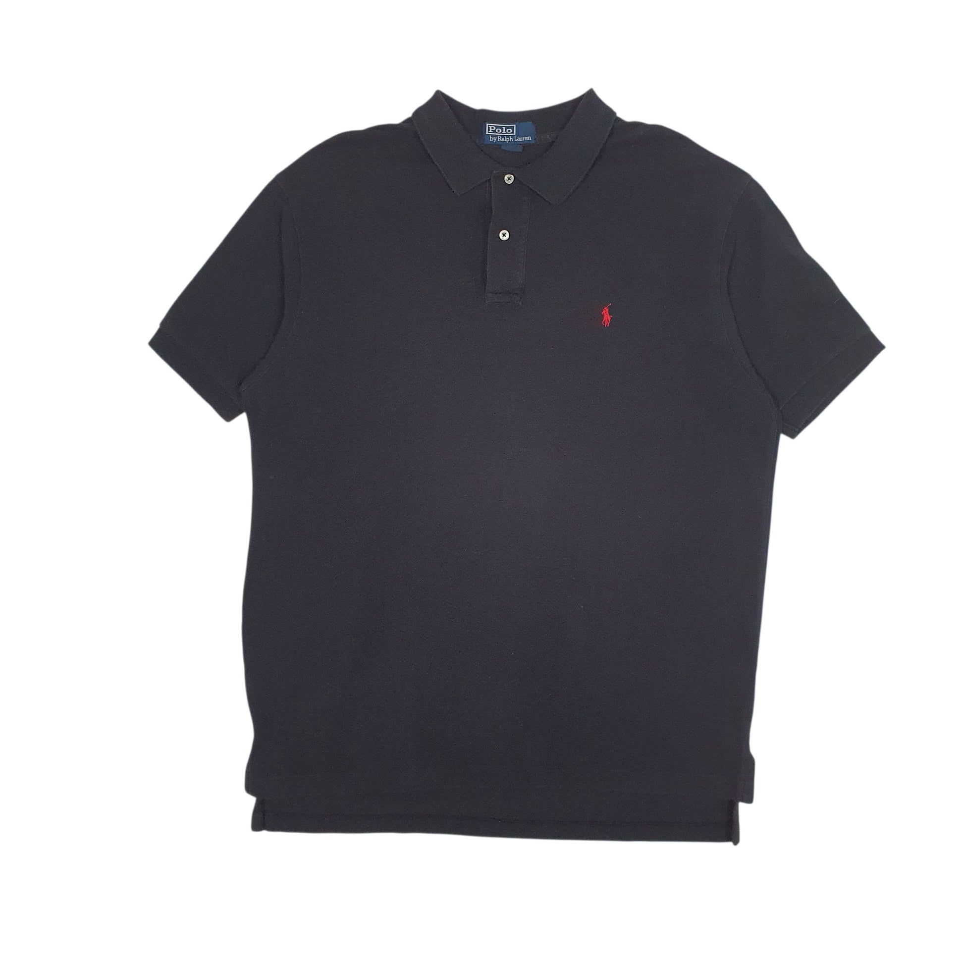 Mens Black Polo Ralph Lauren  Short Sleeve Polo Shirt