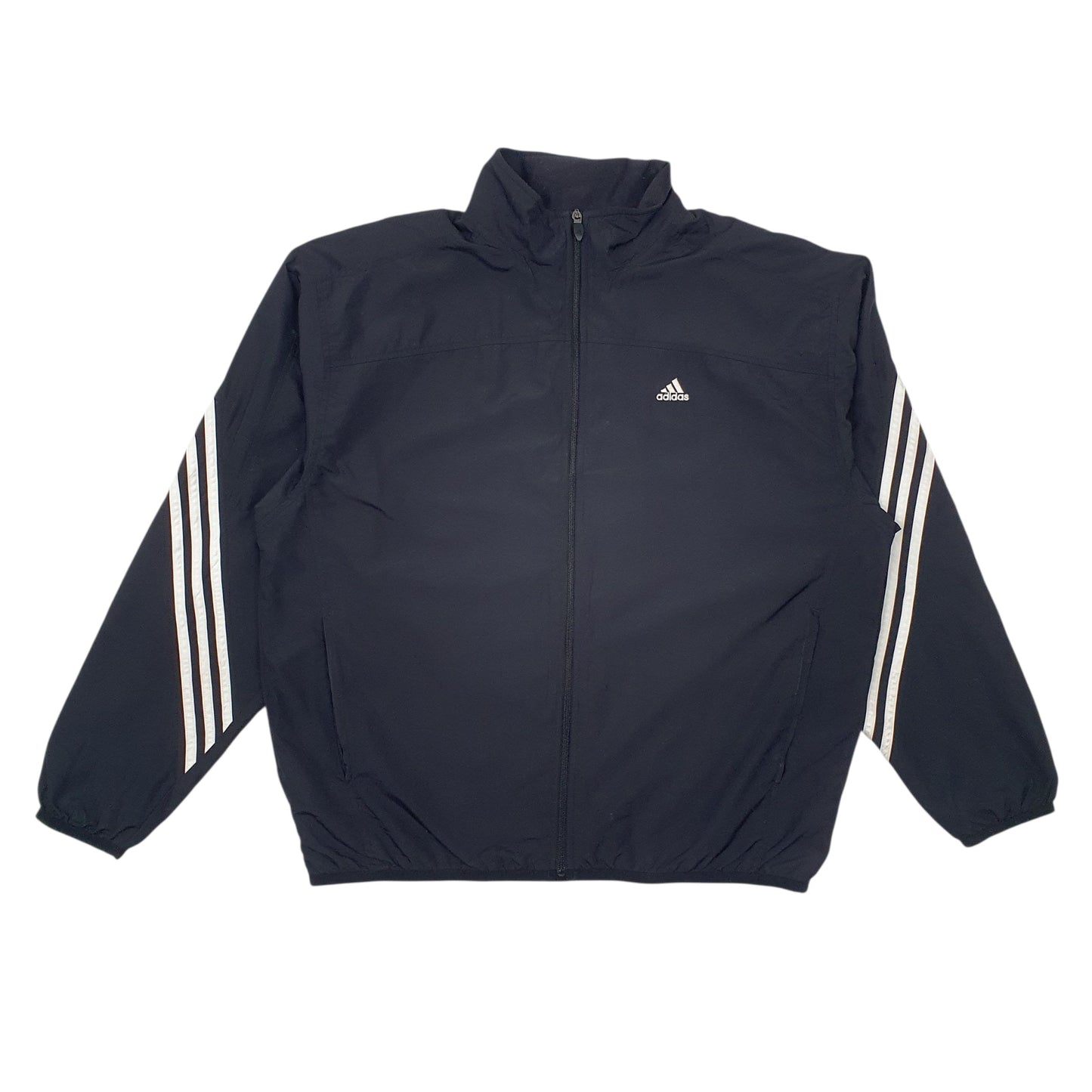Mens Black Adidas  Hoodie Coat