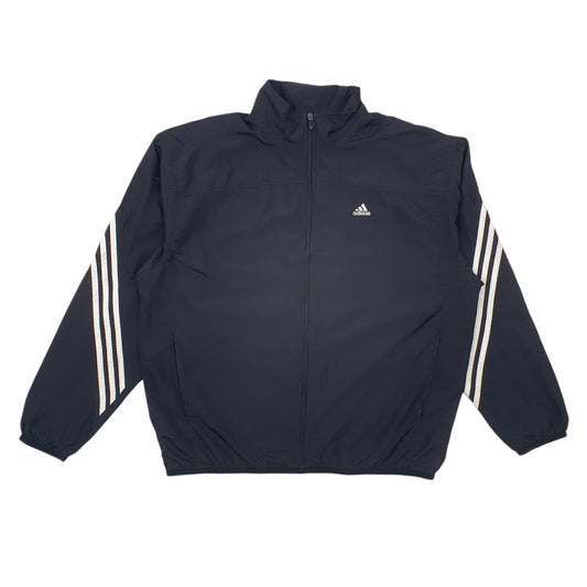 Mens Black Adidas  Hoodie Coat