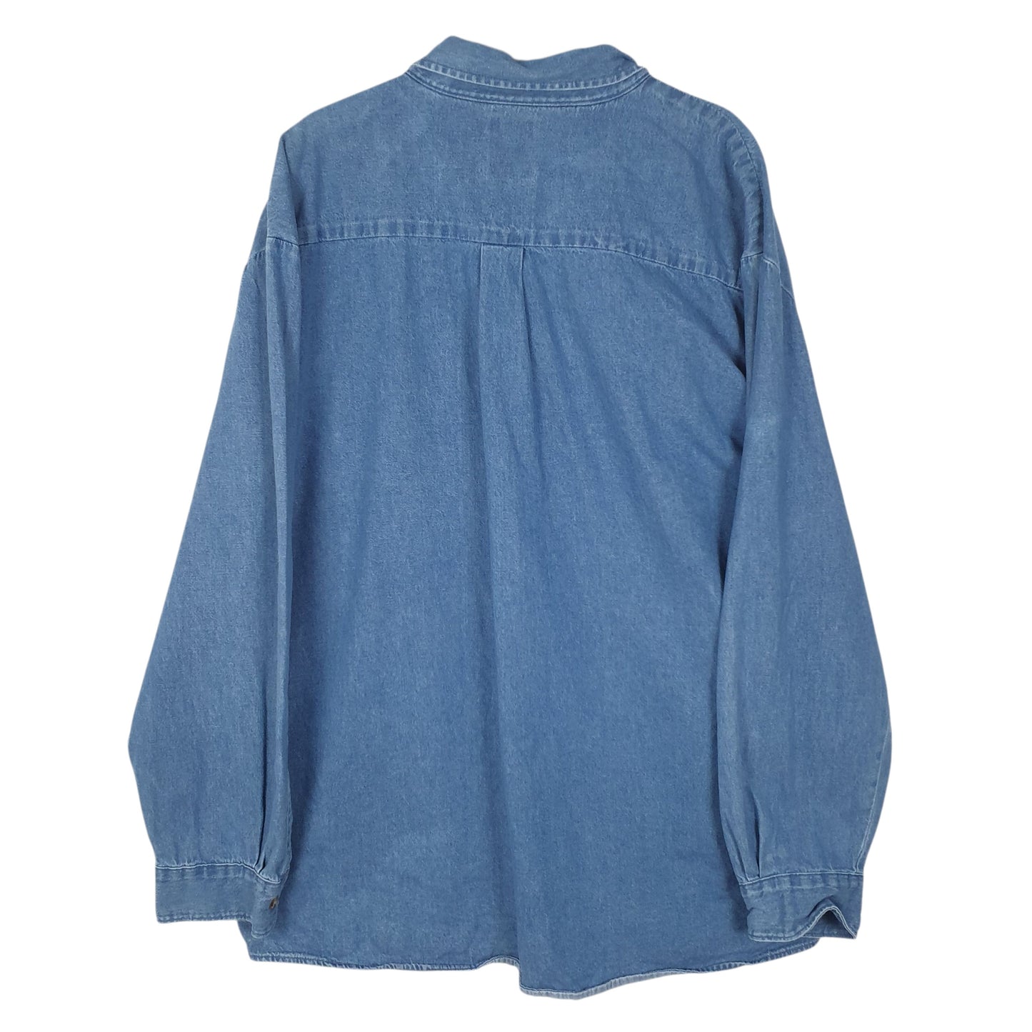 Mens Blue Dickies Denim  Shirt