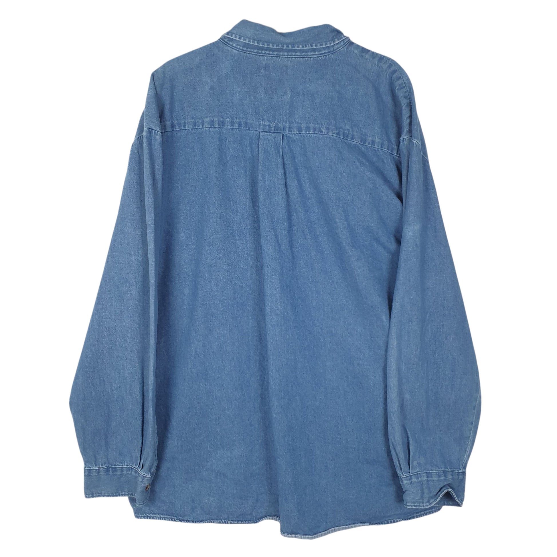 Mens Blue Dickies Denim  Shirt