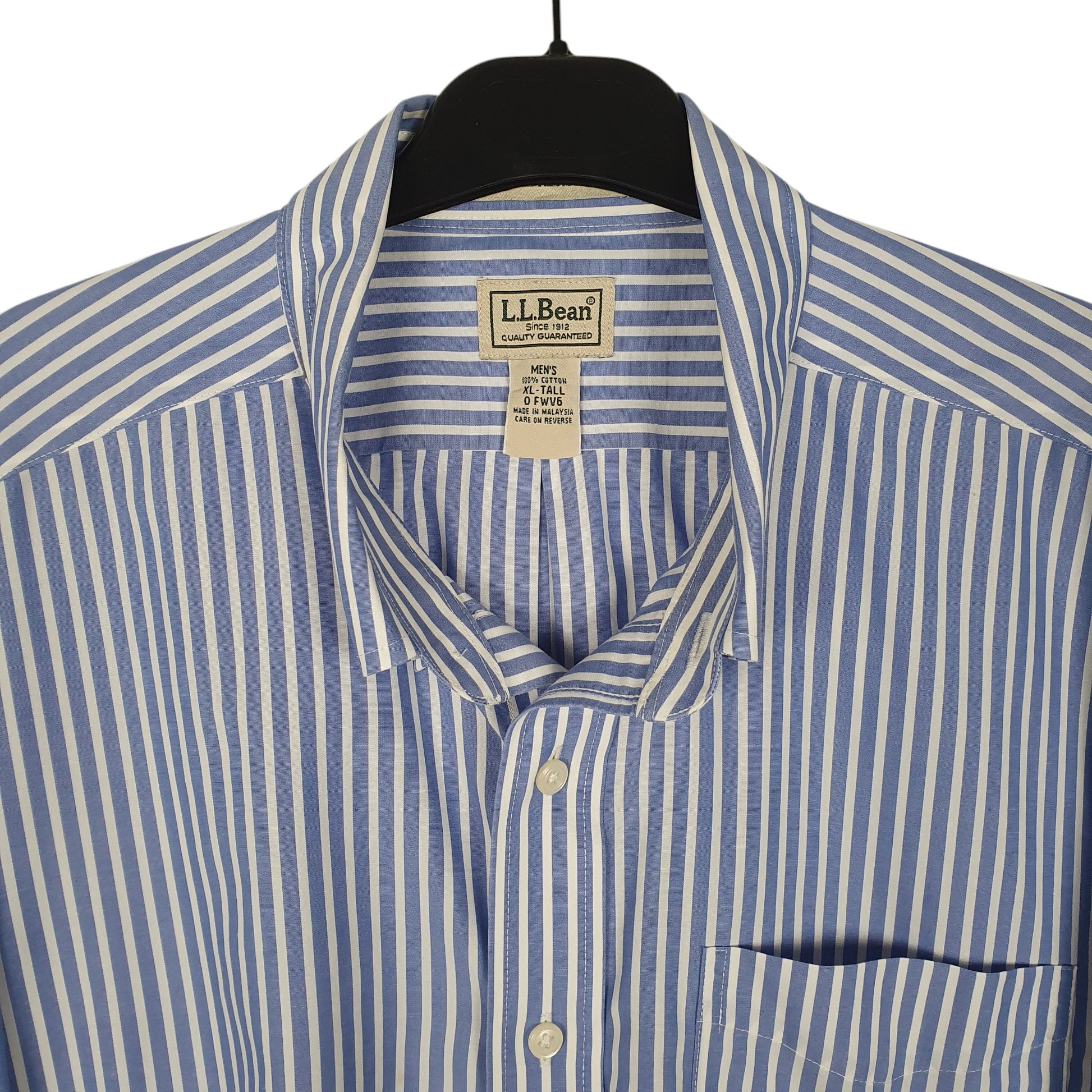 Mens Blue L.L.Bean   Shirt