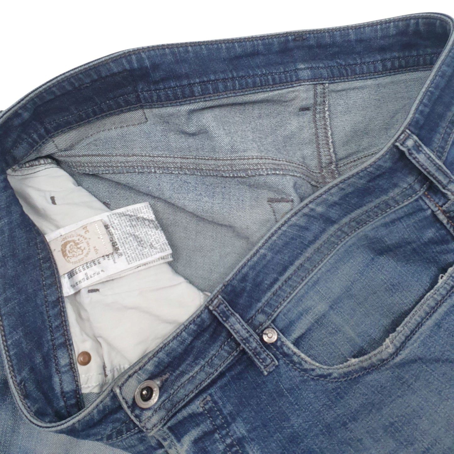 Mens Blue Diesel   Shorts