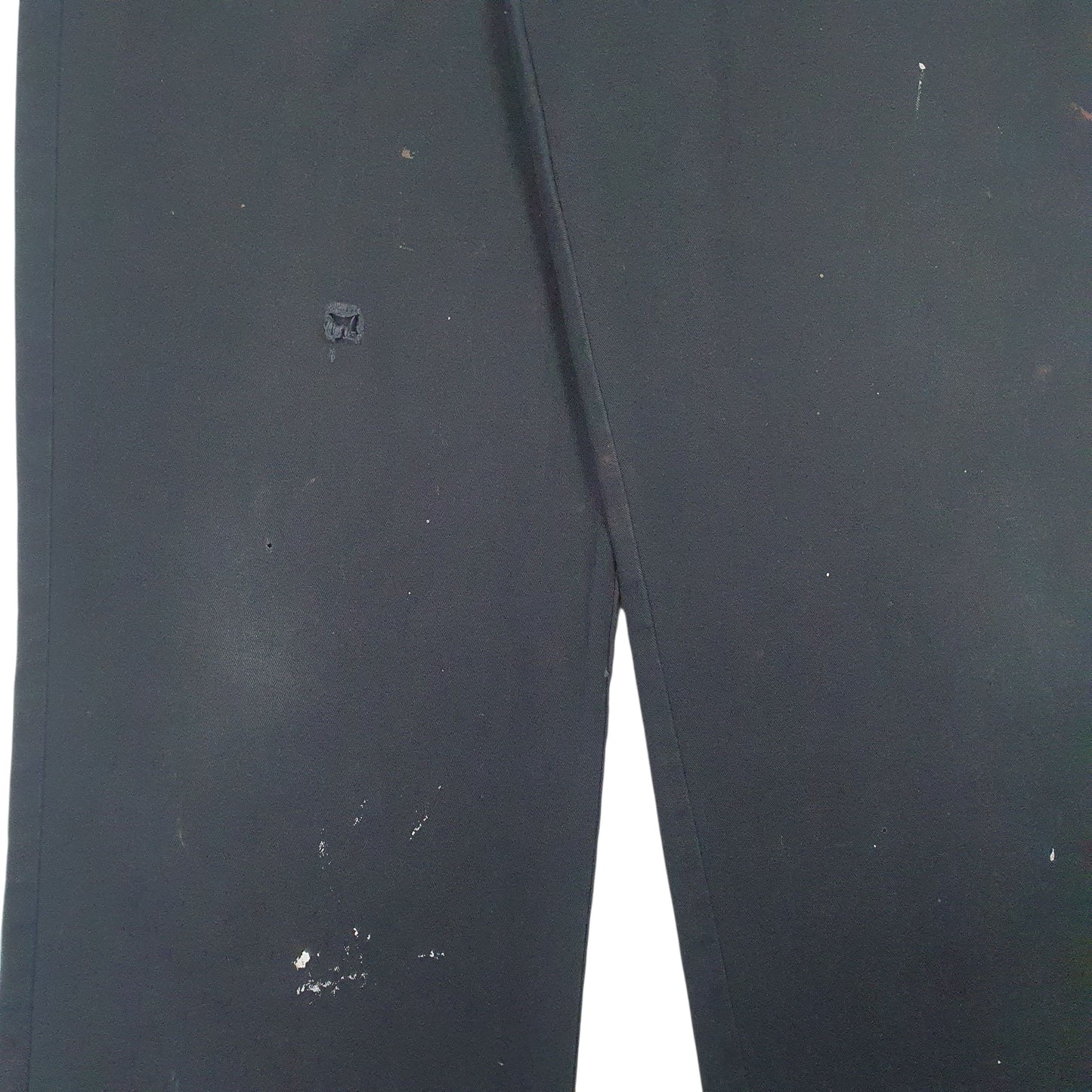 Mens Black Dickies   Trousers