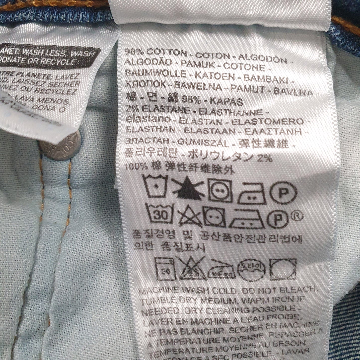 Mens Blue Levis   Jeans