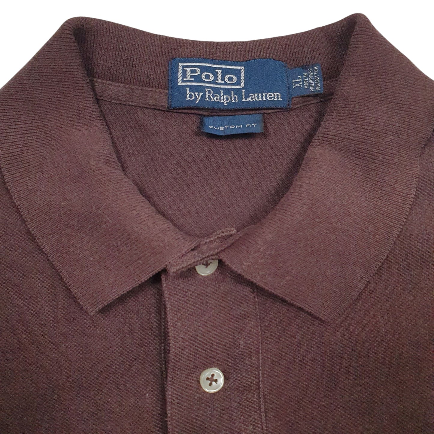 Mens Brown Polo Ralph Lauren   Polo Shirt