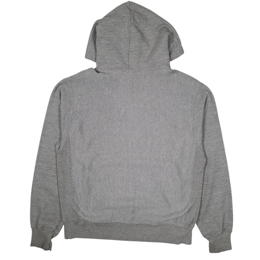 Mens Grey Champion Reverse Weave Hoodie Jumper