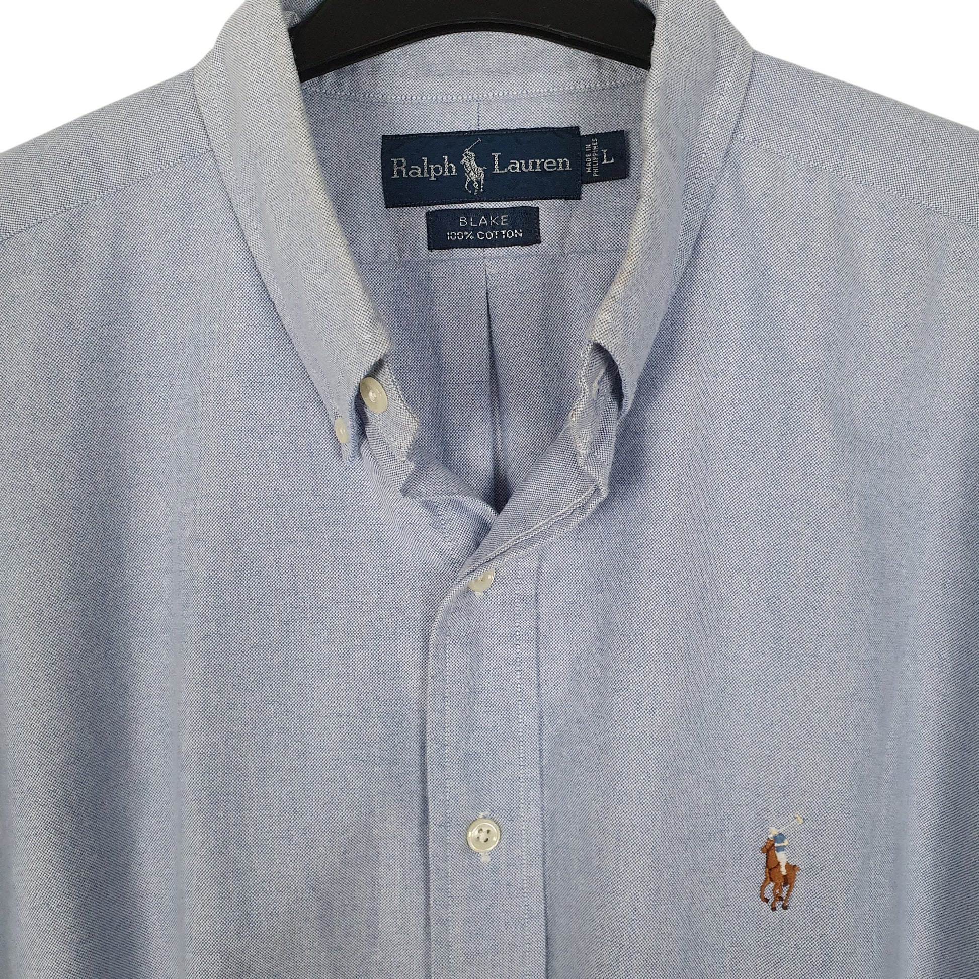 Mens Blue Ralph Lauren   Shirt