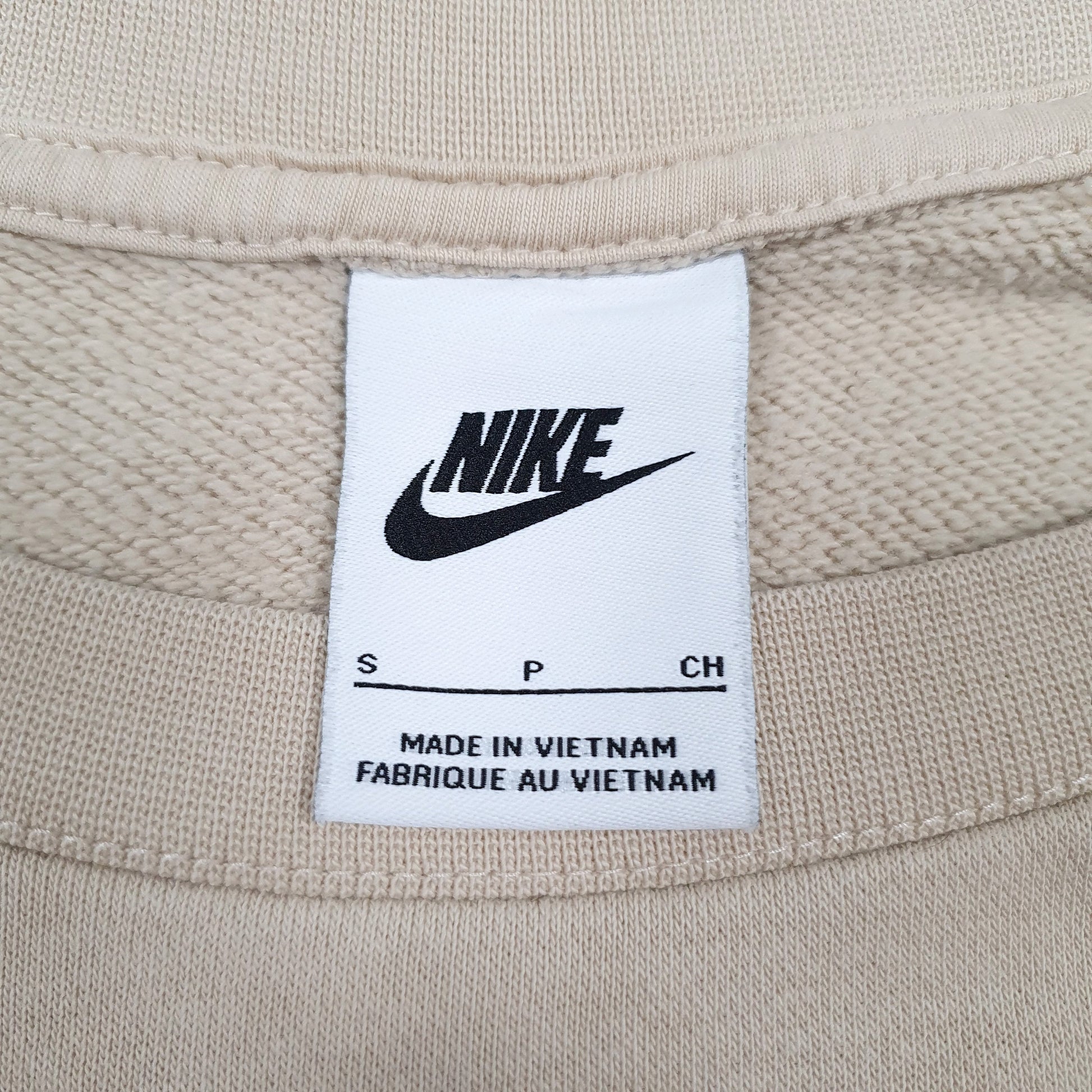Mens Beige Nike  Crewneck Jumper