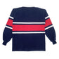 Mens Navy Barbarian BT Rugby Crewneck Polo Shirt