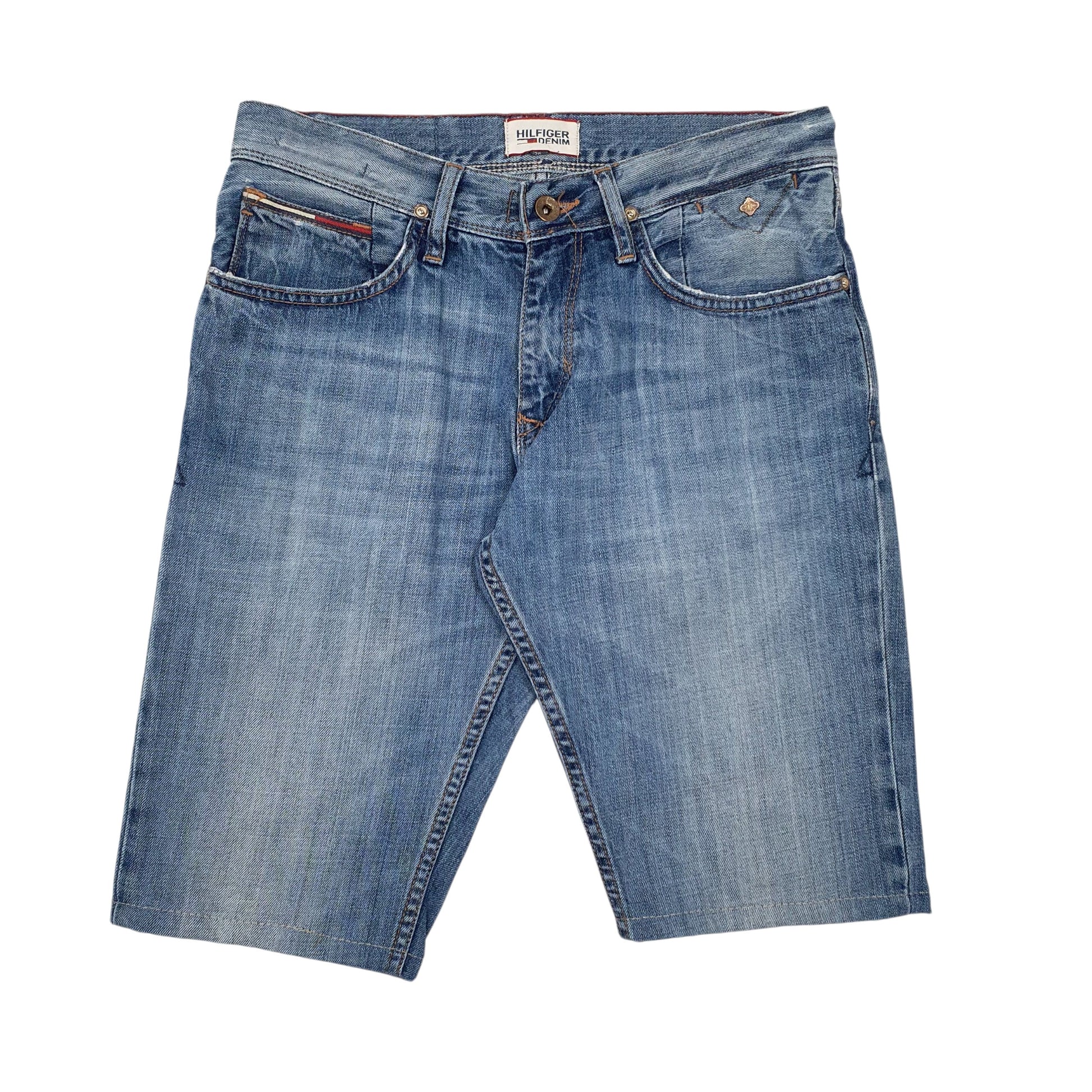 Mens Blue Tommy Hilfiger  Denim Shorts