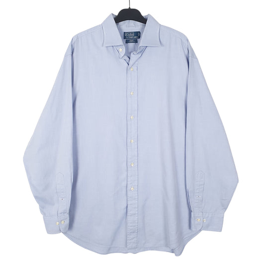 Mens Blue Polo Ralph Lauren Regent Long Sleeve Shirt