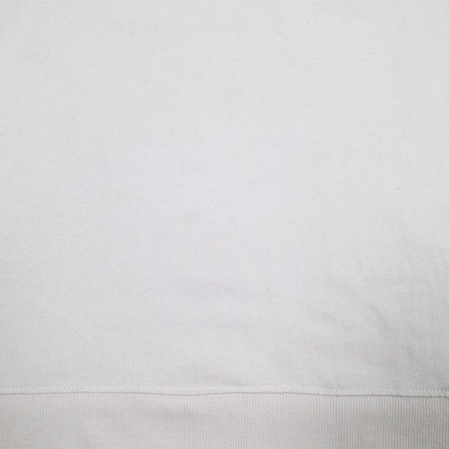 Mens White Reebok Spellout Crewneck Jumper