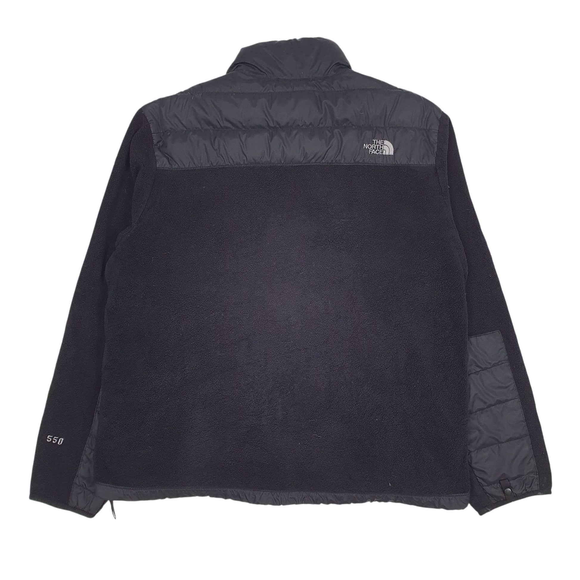 Mens Black The North Face Fleece Full Zip Coat