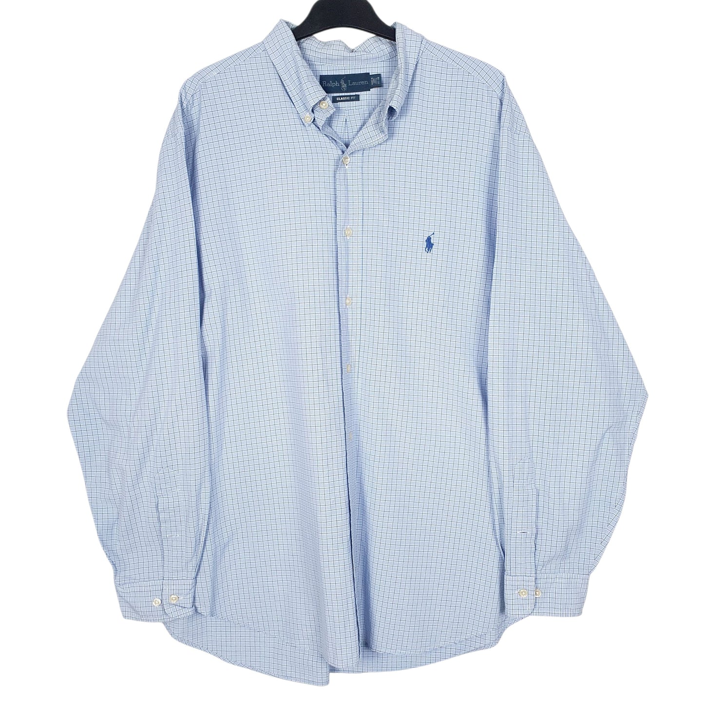 Mens Blue Polo Ralph Lauren  Long Sleeve Shirt