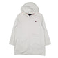 Womens White Tommy Hilfiger Hoodie Trench Longline Full Zip Jumper