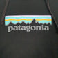 Womens Black Patagonia Spellout Hoodie Jumper