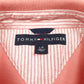 Mens Pink Tommy Hilfiger  Hoodie Polo Shirt