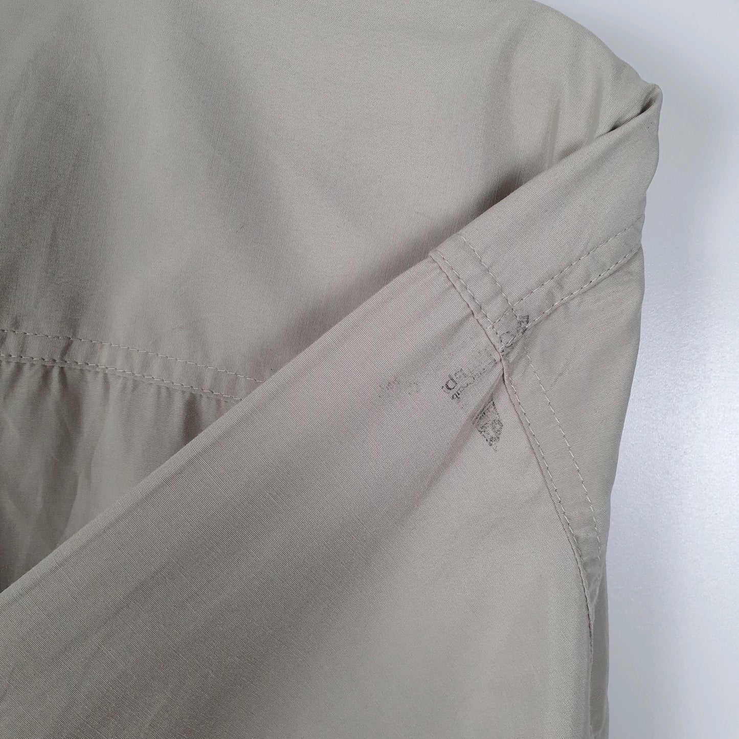 Mens Cream Columbia Sportswear Company Cowboy Ridge  Shirt