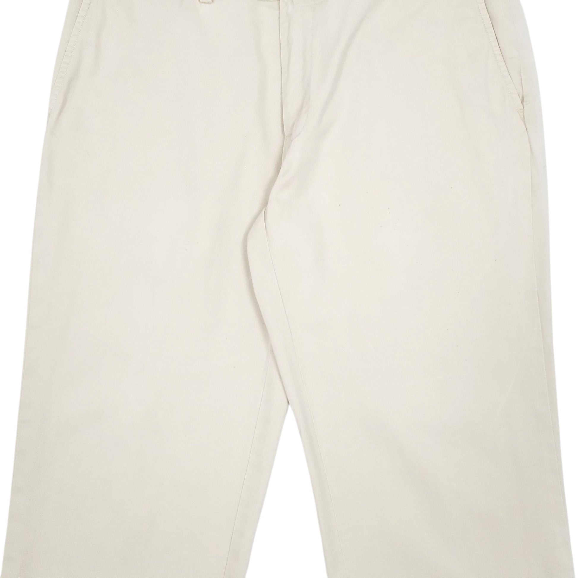 Mens Cream Polo Ralph Lauren Classic Fit  Trousers