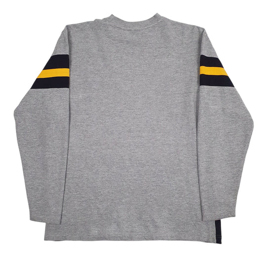 Mens Grey NFL Philadelphia Steelers Crewneck Jumper