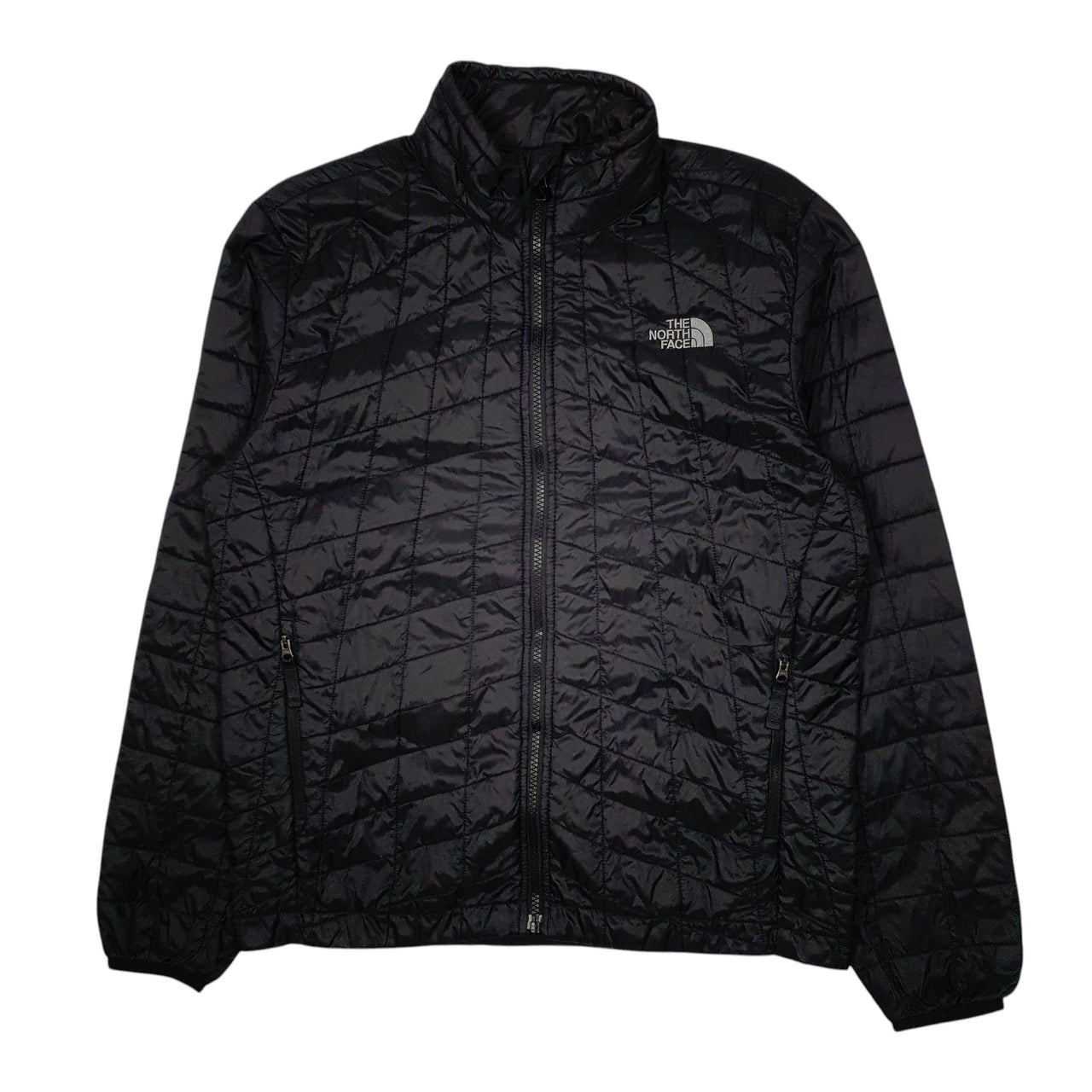 Womens Black The North Face Thermoball Lightweight Hoodie Coat