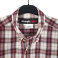 Mens Red Wrangler Riggs Workwear  Shirt