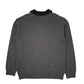 Mens Grey Versace Collared Crewneck Jumper