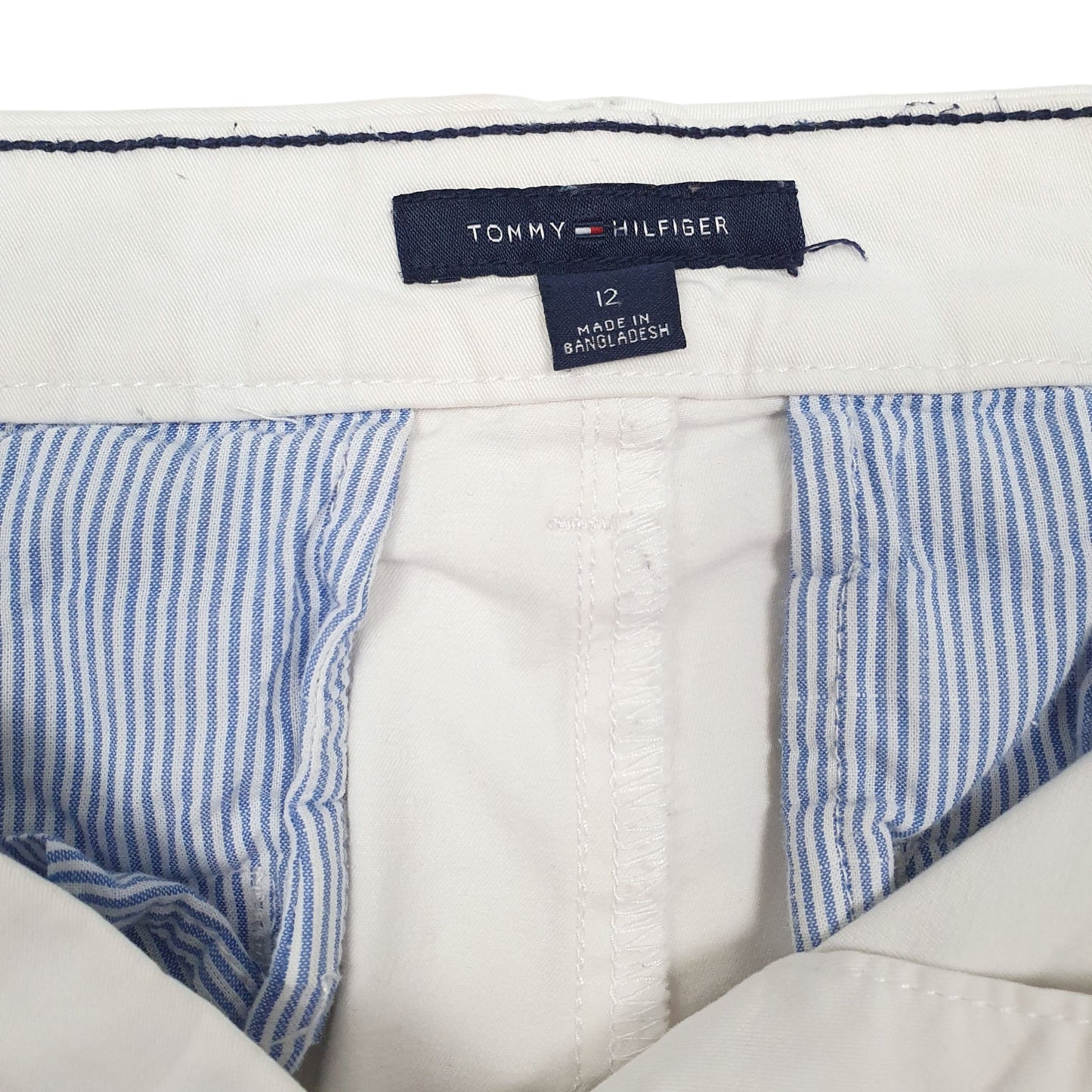 Womens White Tommy Hilfiger   Shorts