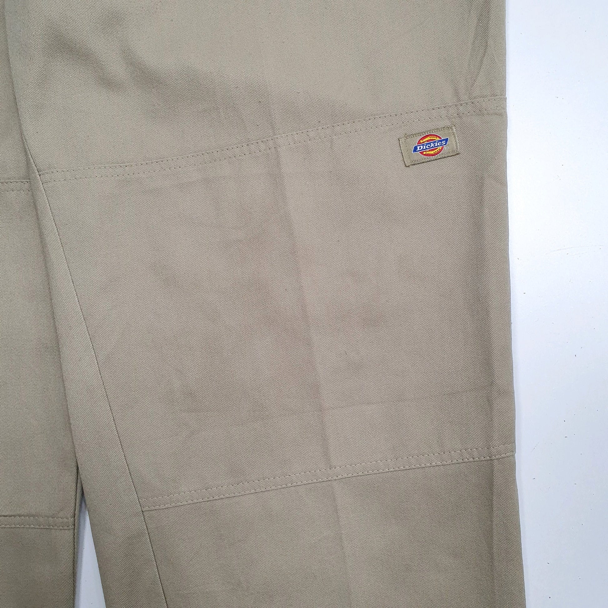 Mens Beige Dickies Workwear  Trousers
