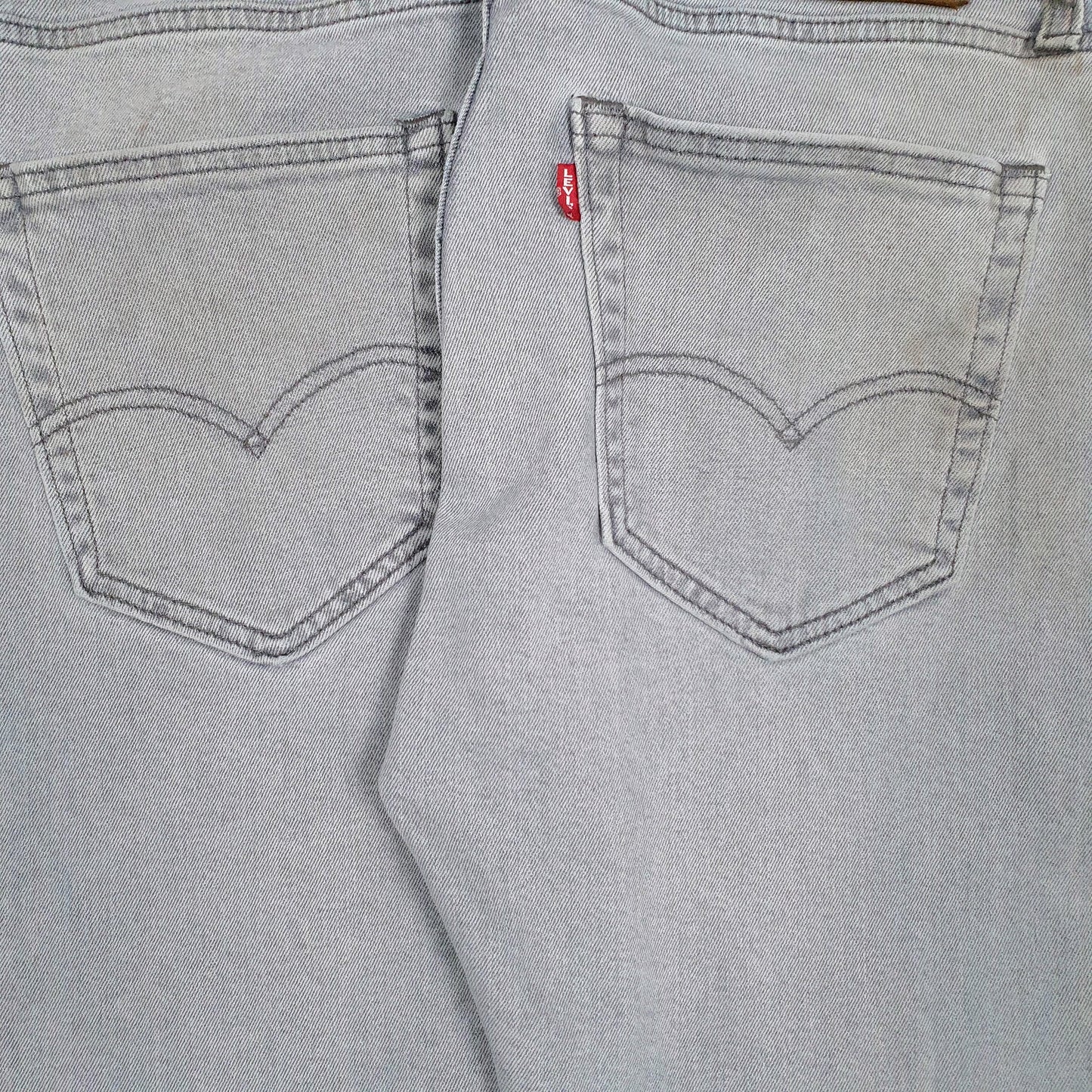 Mens Grey Levis   Jeans